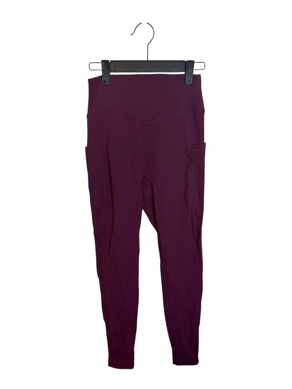 Buffbunny Deep Purple High Waisted 7/8 Pocket Leggings